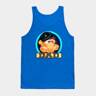 Sailing Captain Father Tank Top